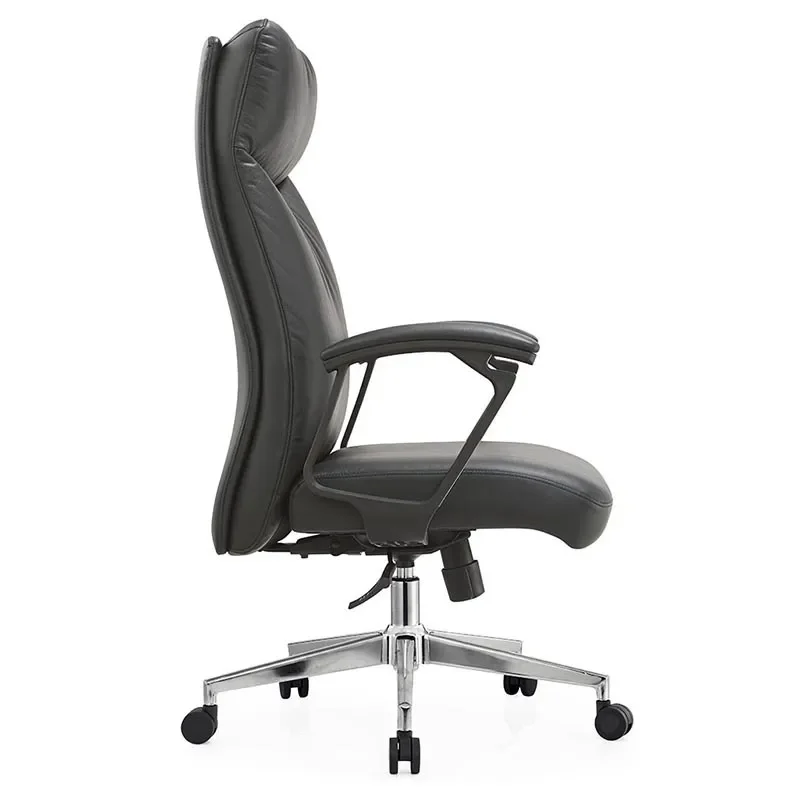 Ergonomic Computer Chair Home Office Leather Boss Chair Comfortable Sedentary Business Executive Manager Desk Seat