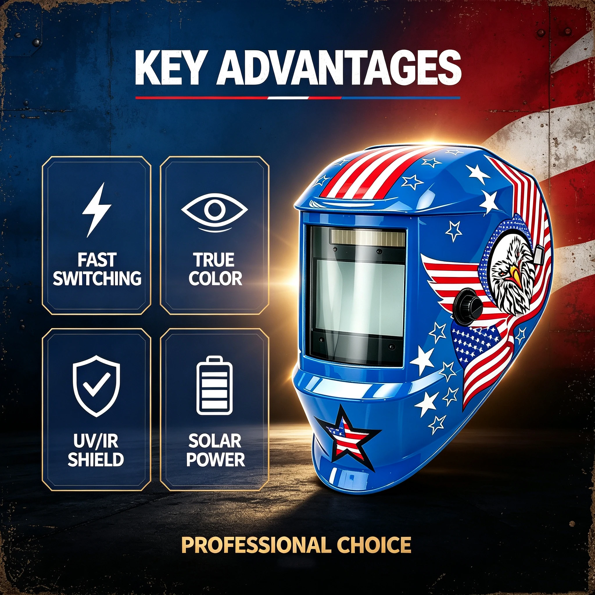 Solar Auto Darkening Welding Helmet – 3.94