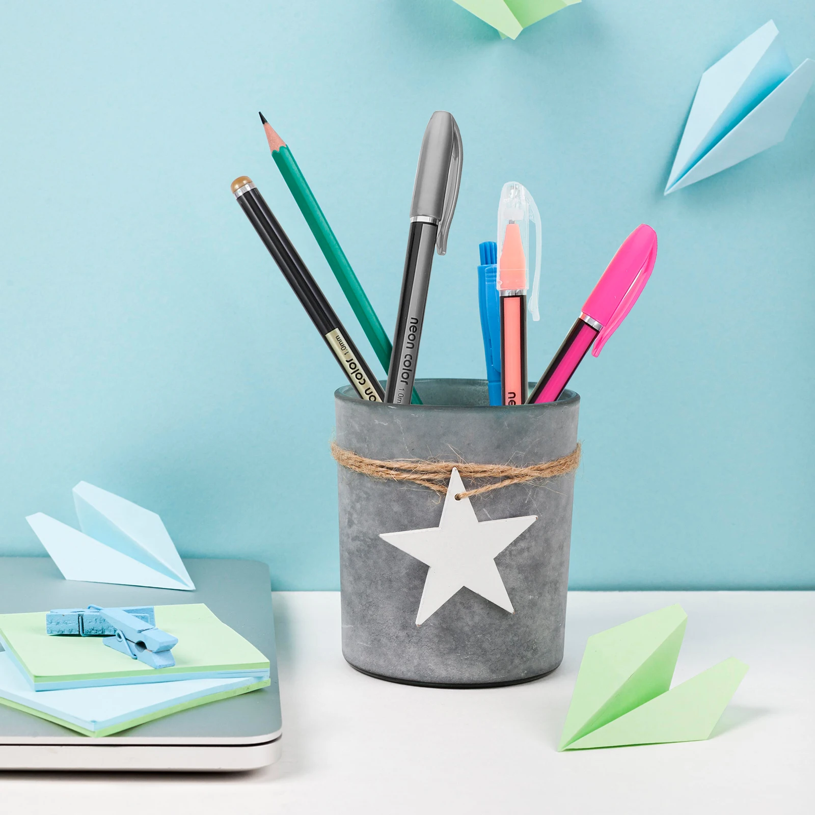 

48Pcs Gel Pens for DIY Projects Adult Coloring Markers Fine Tip Neon Fluorescent Metallic Watercolor for Sketching Scrapbooking