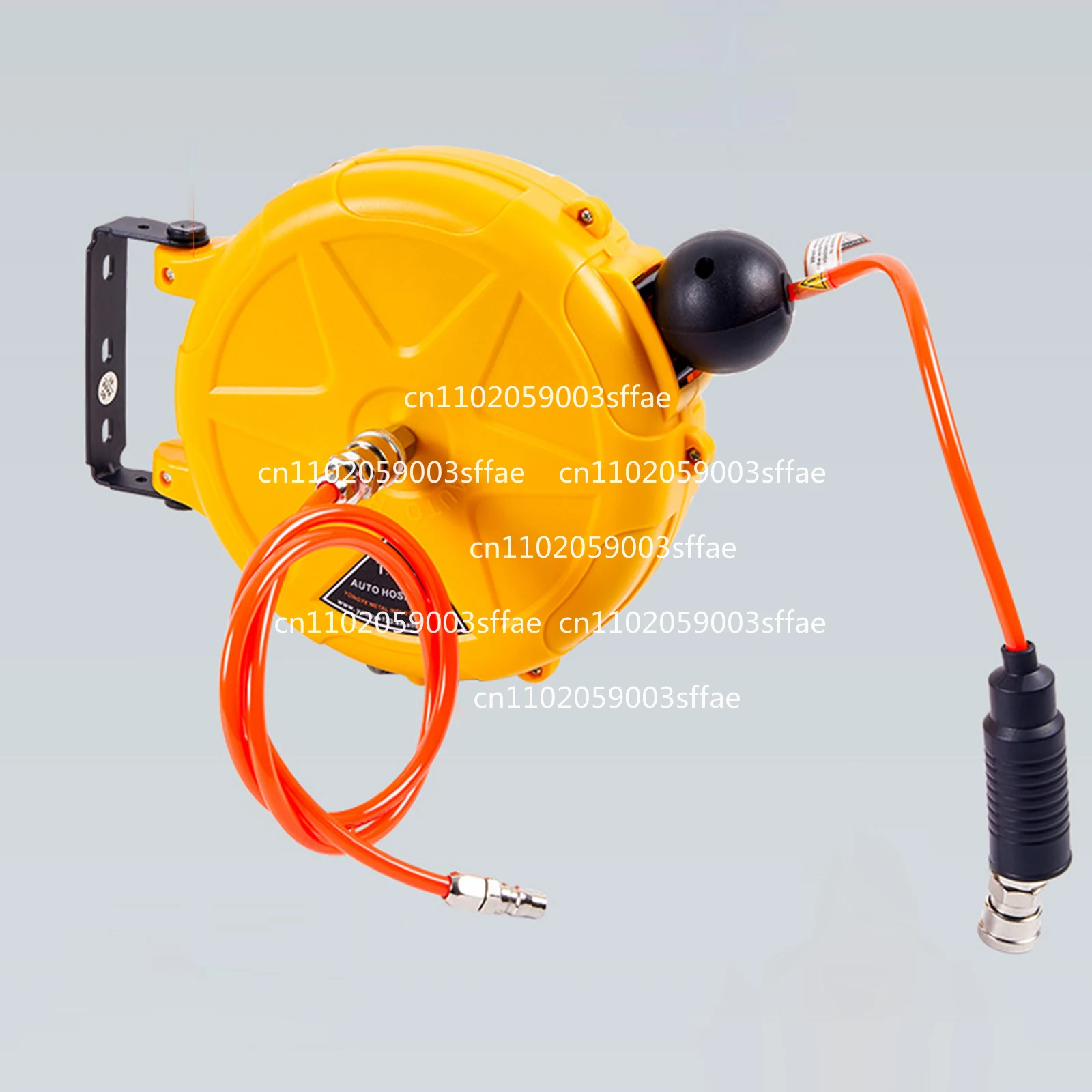 Retraction for Outdoor Car Washing Workshop Garage Garden Watering Automatic Retractable Air Hose Reel with 10M Air Hose Slow