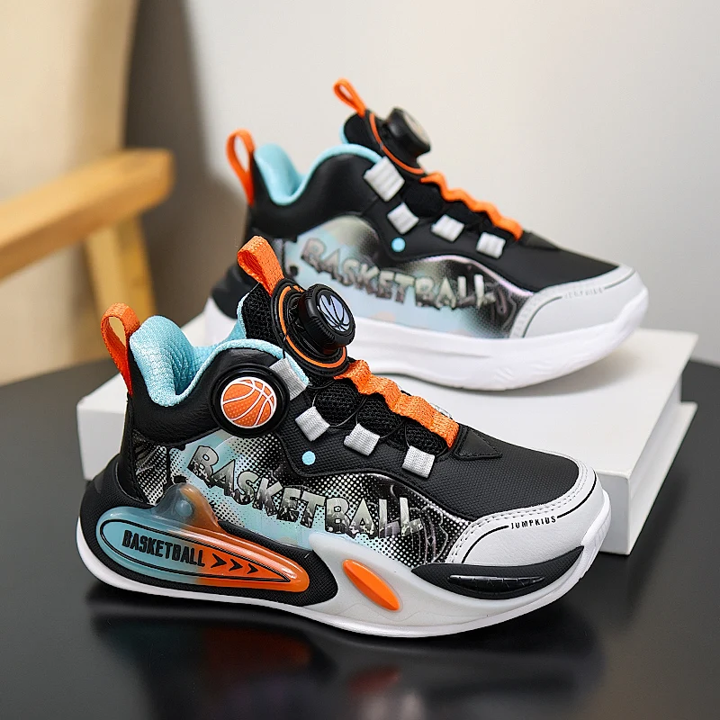 

Children Sports Shoes Anti Slip Wear-resistant School Training Running Shoes Field Kids Basketball Shoes for Boys Zapatillas