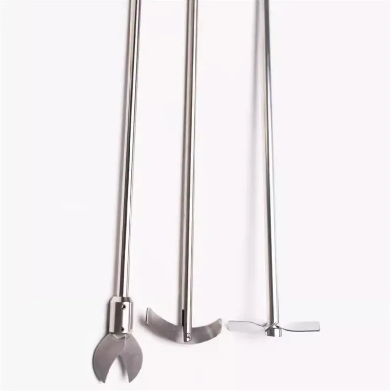 The Crescent-shaped Stirring Paddle, Agitator, Dispersing Paddle for Flasks in the Laboratory