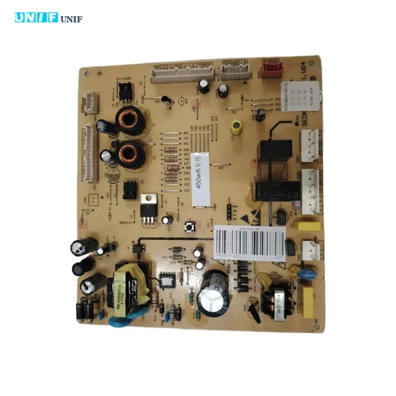 Kit Completo de Placa de Controle para Refrigerador Midea Bcd-450Wkgzm(E) Sed60Xp.Wifi.V03 Placa-Mãe Sedk508.Bx-V01 Placa de Display