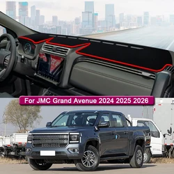 Car Styling For JMC Grand Avenue 2024 2025 2026 Car Dashboard Protective Mat Shade Cushion Pad Rose Carpet Mat Cover Accessories
