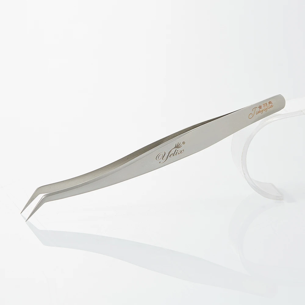 Yelix Volume Lash Tweezers Eyelash Extension Tweezers Eyelash Tweezers Pincet Professional Hyperfine High Precision Anti Acid