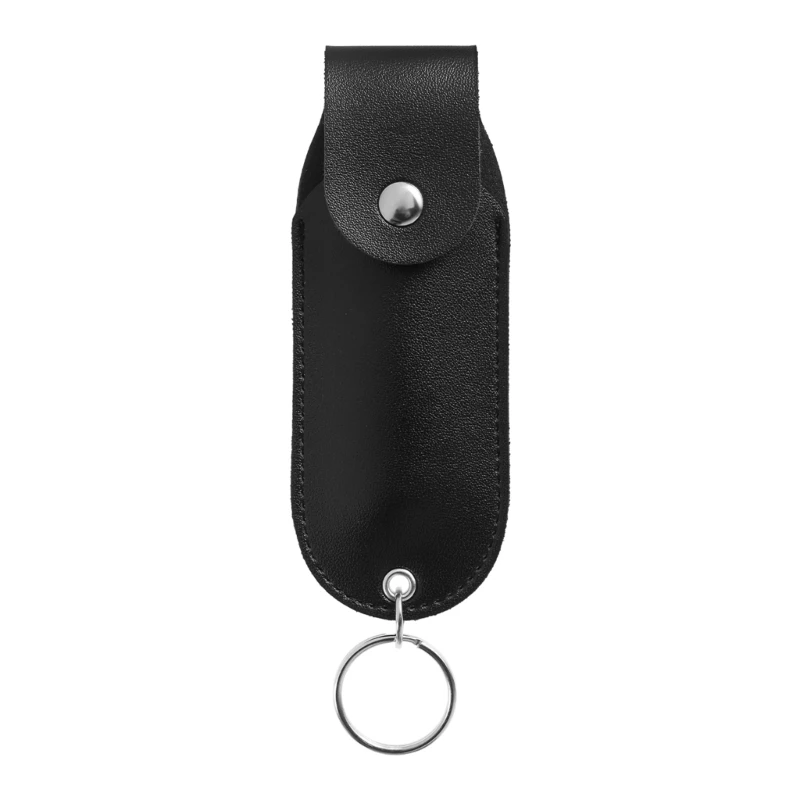 

A1A2 Portable Small Items Holder Keychain Small Boottle Leather Holder