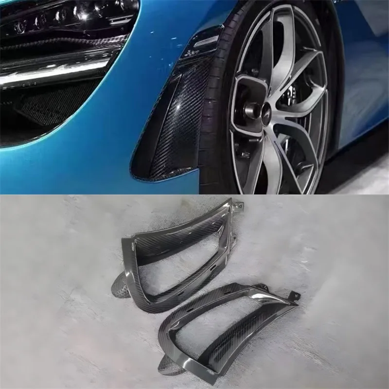 

For McLaren 720S ReaI Dry Carbon Fiber Car Front Bumper Air Vent Air Intake Car Accessories Body Kit