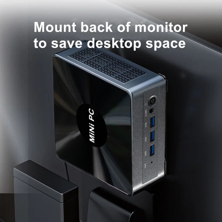 Topton Mini Gaming Pc Intel Core i7-1365U ES Processor 2xSO-DIMM DDR5 Laptop Ram M.2 2280 NVME AX WiFi6E Thunderbolt 4 HDMI DP