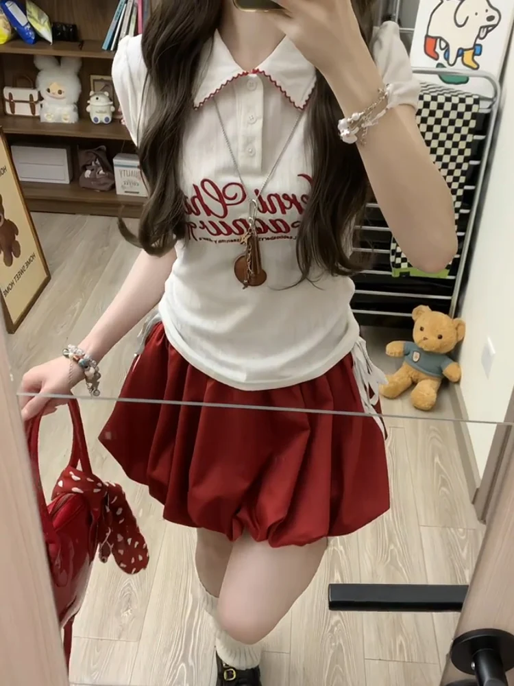 Slim Fit Ne ort Sve T irt Женская летняя дизайнерская хлопковая одежда с принтом Faionableoulder Line Moisture ng