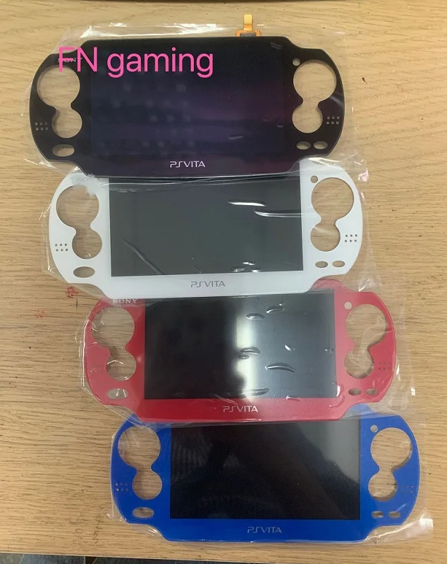 الأصلي والجديد لـ Ps Vita لـ Psvita Psv 1000 1004 1006 1008 11xx شاشة عرض Lcd مع شاشة رقمية تعمل باللمس مجمعة بدون إطار