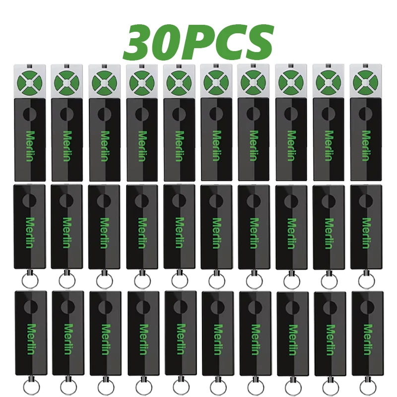 

30PCS Merlin Garage Door Remote Merlin E950M E960M E945M E943M E940M Security+ 2.0 Garage Door Opener