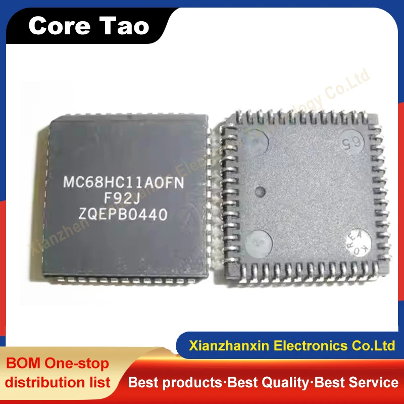 1PCS/LOT MC68HC11AOFN MC68HC11A0FN MC68HC11 PLCC-52 Chip in stock