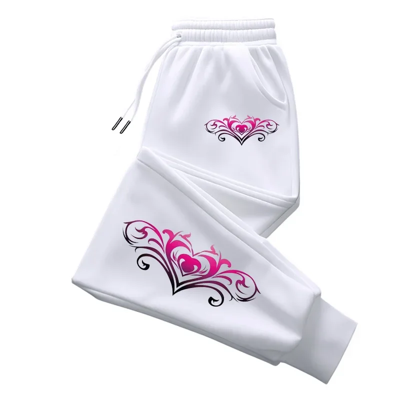 جودة المرأة Sweatpants موضة الطباعة عادية الشارع السراويل في الهواء الطلق الركض بنطال رياضي اليومية مكتب المنزل امرأة السراويل