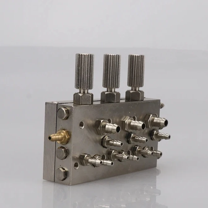 Labs Water Triple Diaphragm Membrane Valve Labs Equipment Quadruple Diaphrag 3 in 1 /4 in 1 Lab Valve Control Lab Chair Air / s