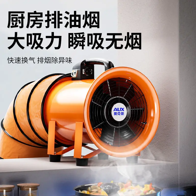 Ventilador elétrico de piso industrial