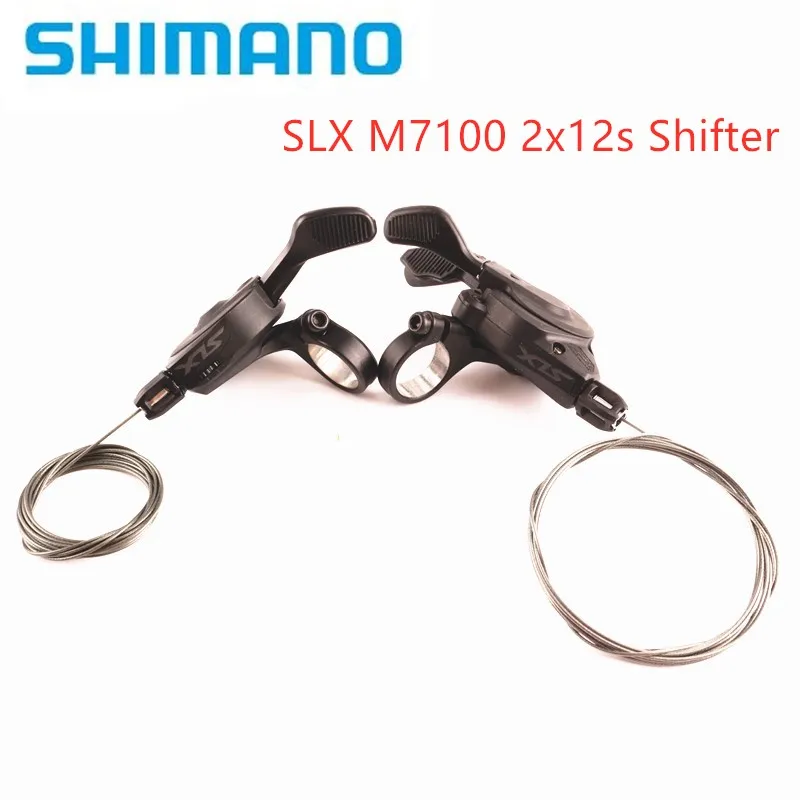 Shimano SLX M7100 XT M8100 2x12s Groupset FC+CS+CN+FD+SL+M7120/M8120 RD For MTB Mountain Bicycle Bike Groupset With MT800 BSA