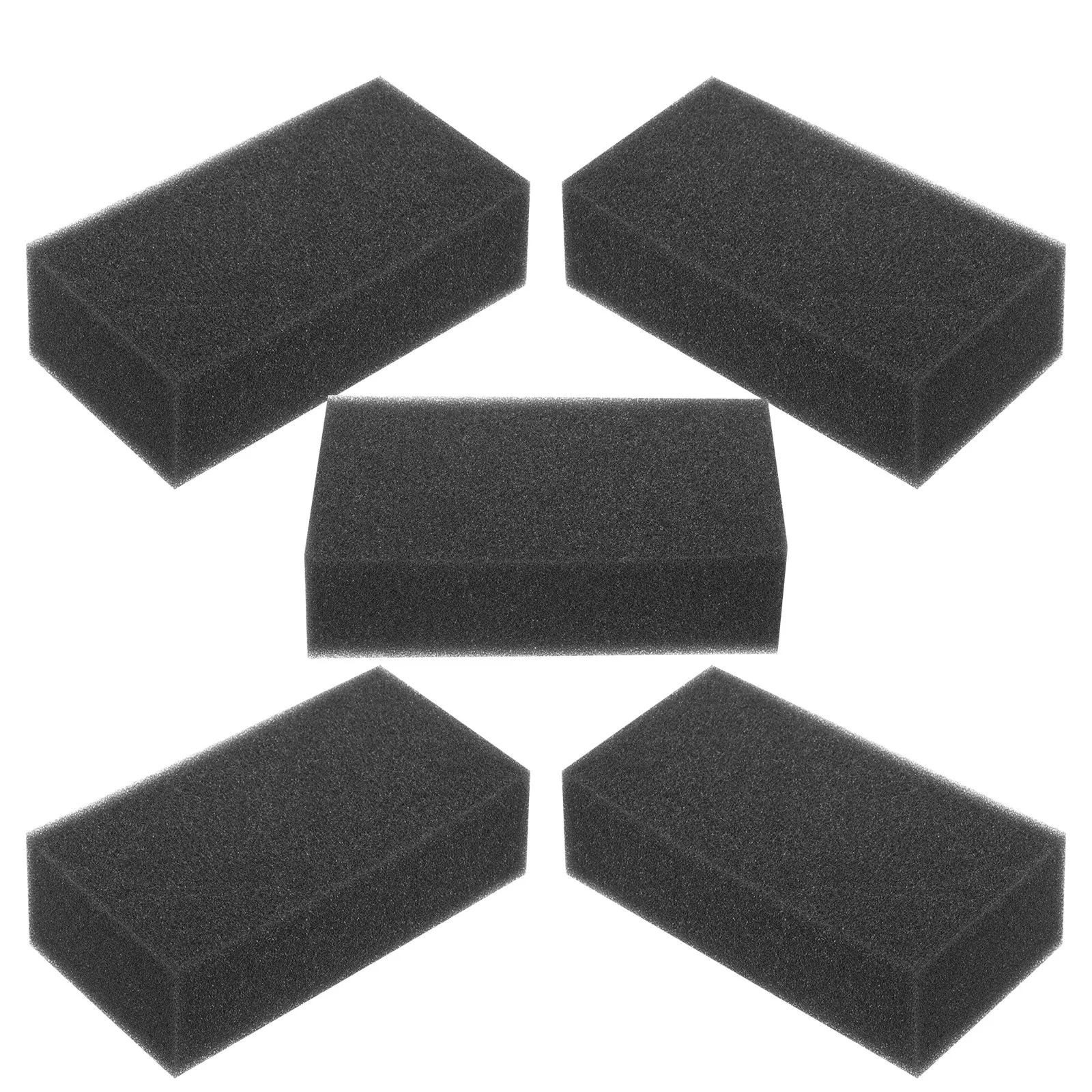 5Pcs Hair Sponge Multi-Function Broken Hair Cleaning Brush Portable Neck Duster for Barber Salon Haircut Beard Removal