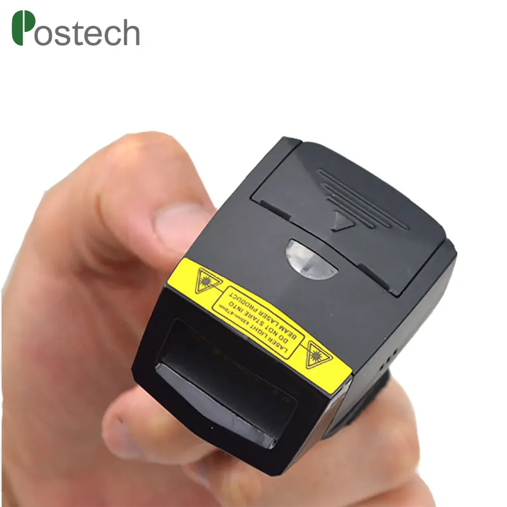 

2D postech best Bluetooth FS02 mini QR Ring-style symbol Barcode Scanner Android wifi bar code reader decoder