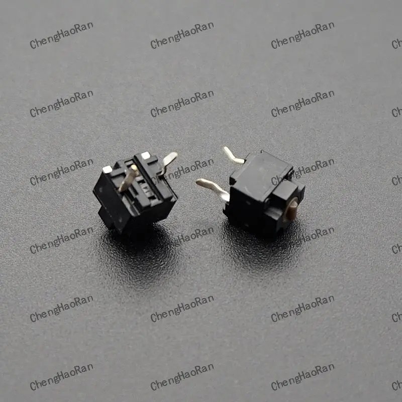 1/2/5/10 Stück 2P Original Neue Maus-Mikroschalter, Quadratische Tasten-Mikroschalter, Schwarz/Braun, 2-polig, 2 Füße, 07T 07K für Panasonic – Detail 2