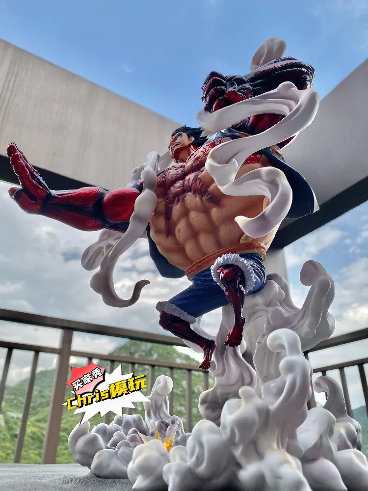 원피스 원숭이 D 루피 애니메이션 피규어 주변 수지 동상 모델 장면 동상 장식 장식품 선물 장난감 컬렉션