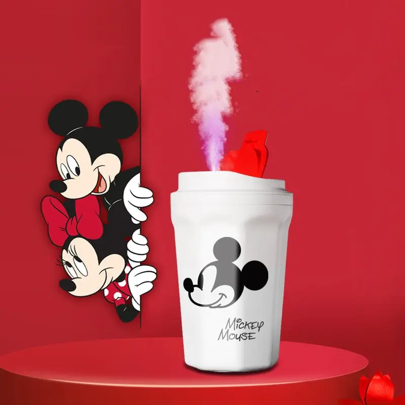 Disney H01 Humidifier Cola Cup Shape Home Bedroom Mini Desktop RGB Lamp Office Car Hydration Spray Air Purification Humidifier