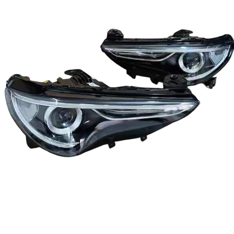 Giulia SUV Headlight Assembly with Four-Leaf Clover Design 12V 6000K Remanufactured Universal Fitment