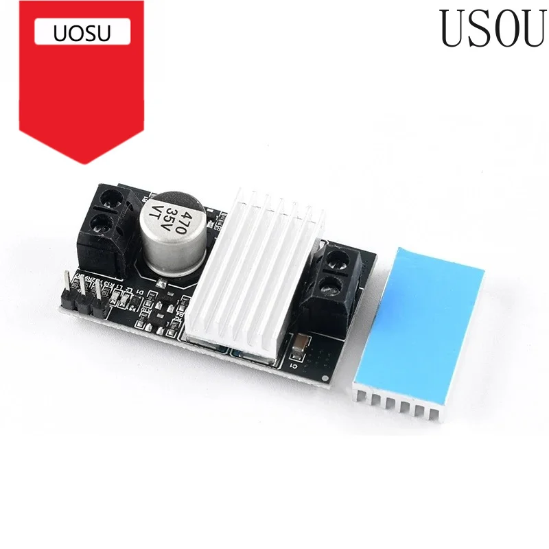 10A High-Power DC Motor Driver Module - Forward/Reverse Rotation, PWM Speed & Dimming, Wide Voltage, High Current (MC10)