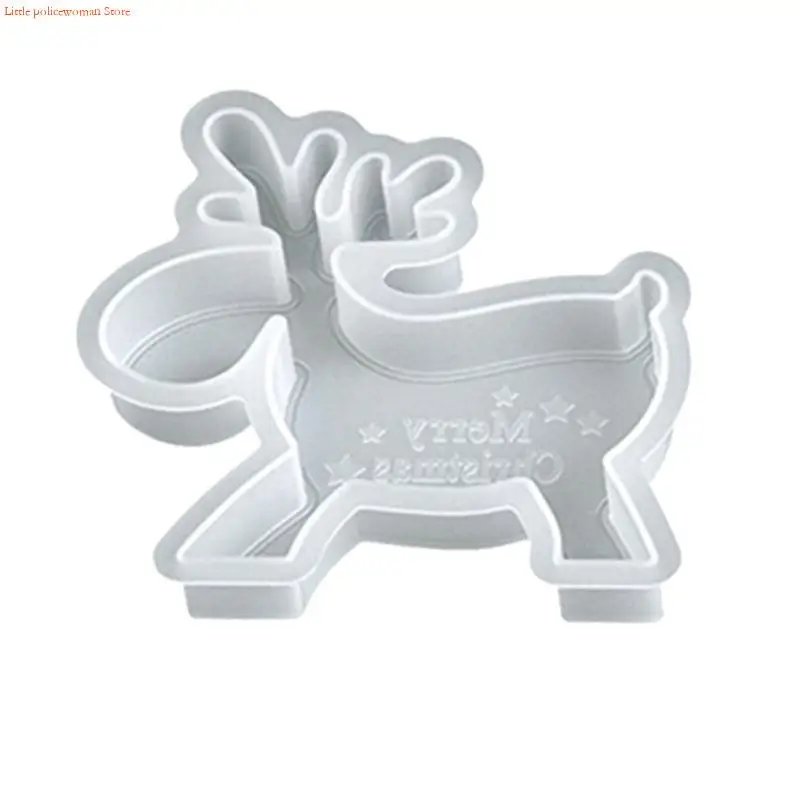 

F92D Flexible Reusable Silicone Ornament Mold Crafting Moulds for Handmade Soaps Ice Sculptures and Creative Gifts