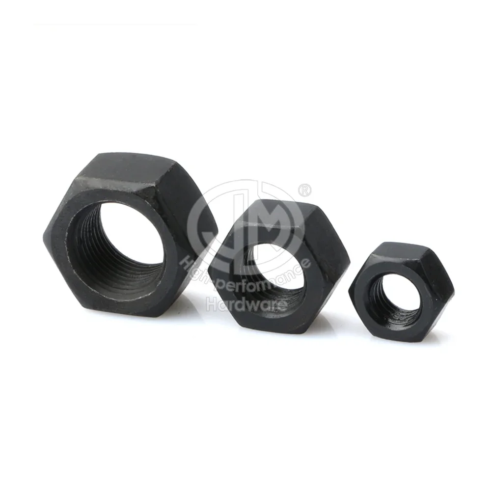 C grade yellow zinc steel heavy duty hex nut