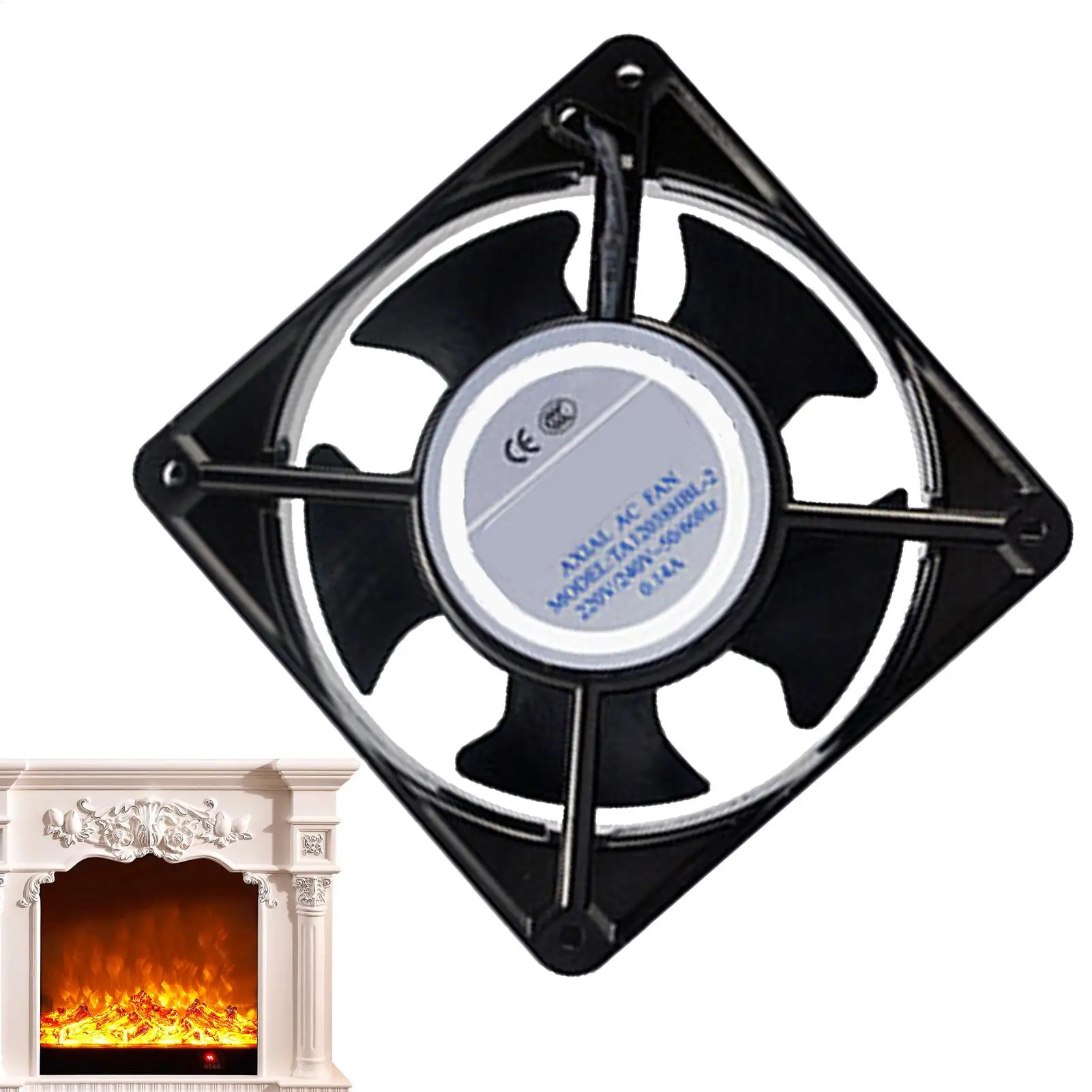 

Вентилятор для камина, работающий от тепла, осевой нагнетатель, термостойкий, бесшумный, для дровяных и пеллетных печей, аксессуары для домашних обогревателей