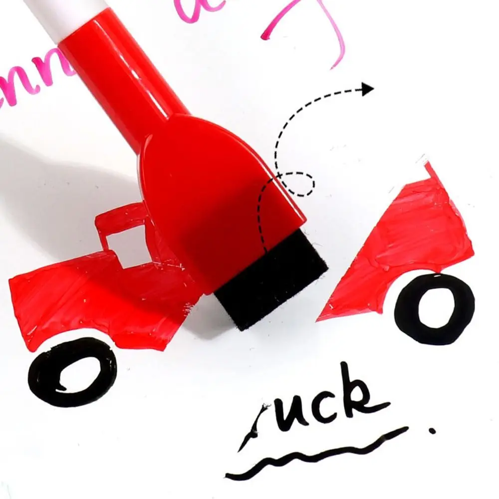 Портативный красочный маркер для доски, стираемые магнитные акварельные ручки, многофункциональная многофункциональная ручка для рисования