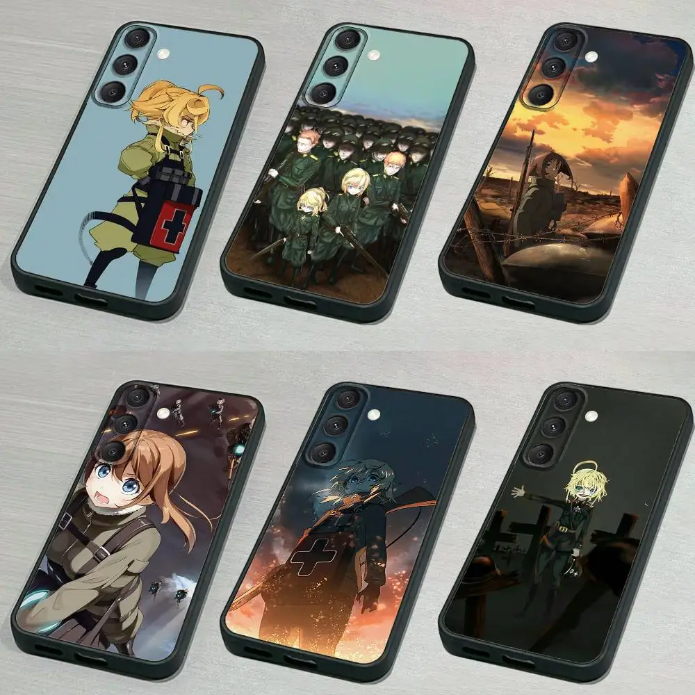 

Y-Youjo S-Senki II Phone Case For Samsung S 25,24,23,22,30,21,10,9,Ultra,Plus,Lite,FE,4,5G Black Soft Case