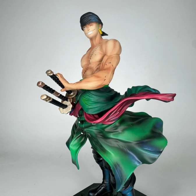 En Stock-nouvelle édition de collection une pièce capitaine Roronoa Zoro Figure JP Anime modèle périphérique ornement de bureau jouet cadeau (27 cm)