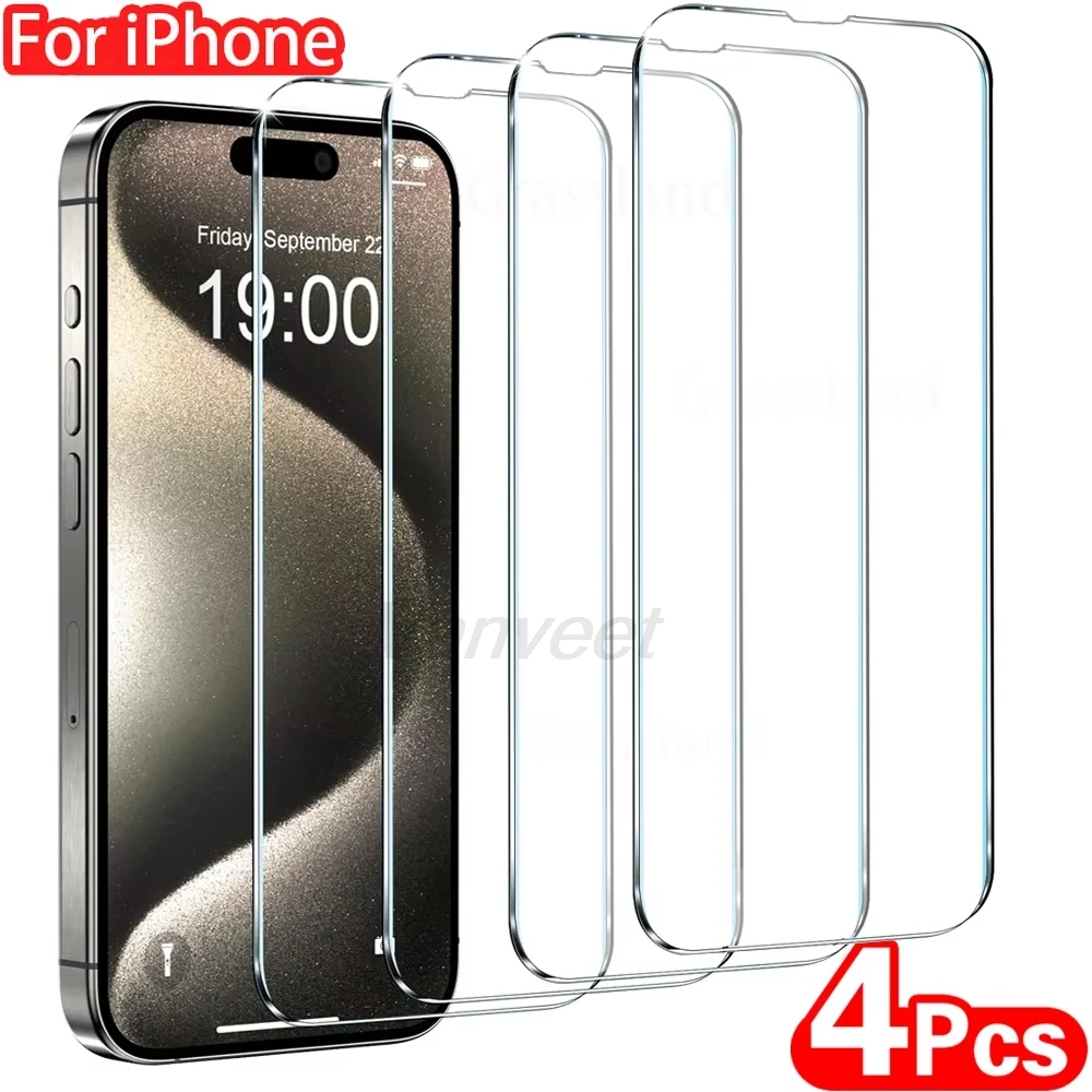 

1-4PCS Tempered Glass For Xiaomi Poco X6 X7 Pro X5 X3 M7 5G For Xiaomi Poco M7 Plus M6 Pro 5G X3 NFC Screen Protector Full Cover