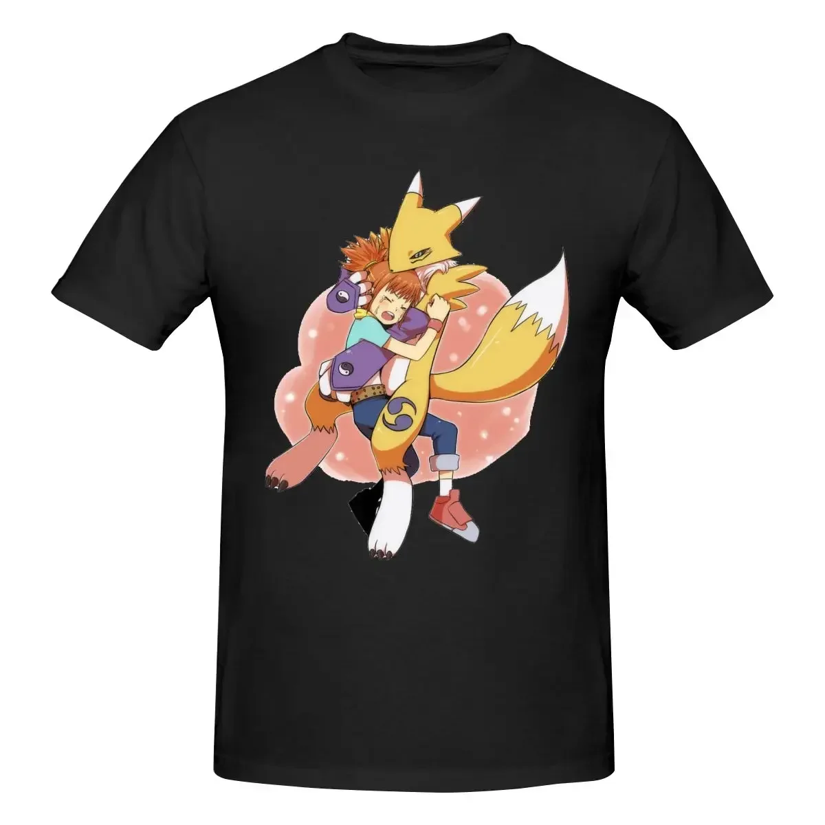 Digimon Men's Classic Unisex Cotton T-Shirt for Men & Women, Classic Tee