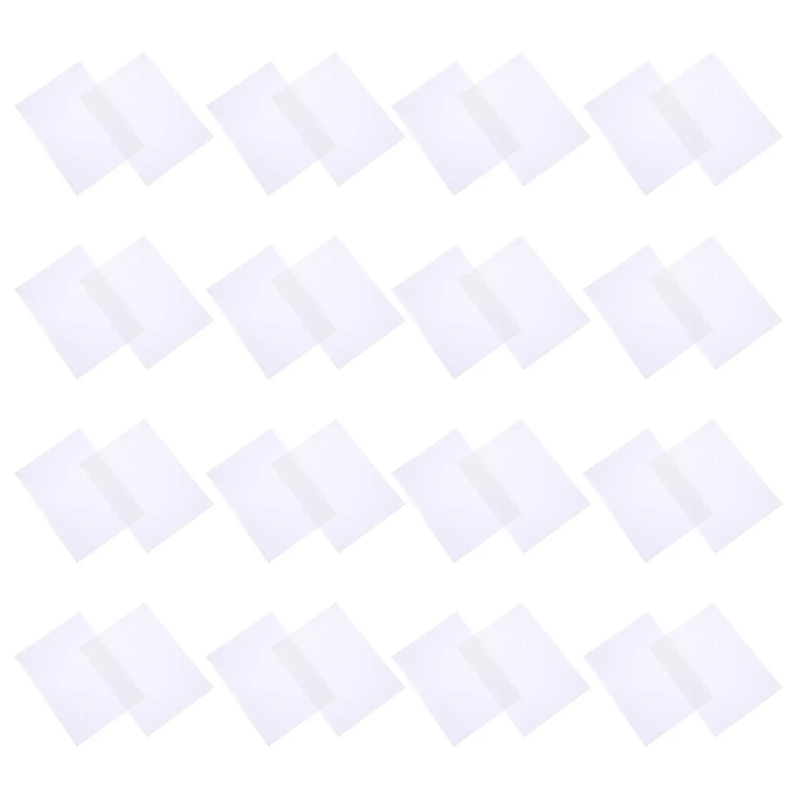 

100 шт. защитных чехлов для карт настольных игр, изысканный дизайн поверхности, легкие, портативные, защита от выцветания и повреждений