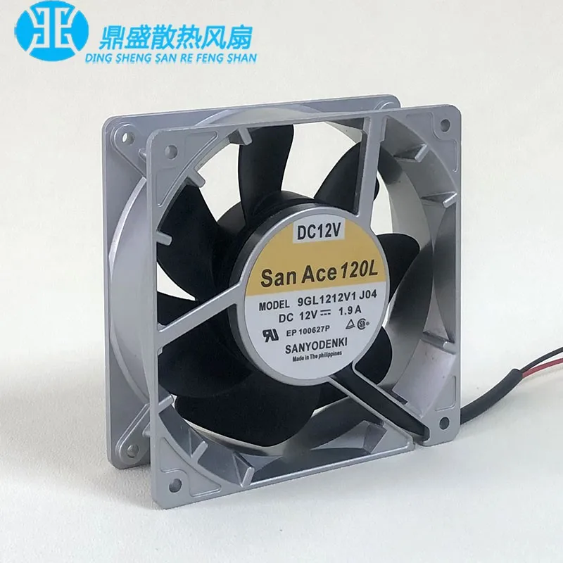 1pcs * ORIGINAL 9GL1212V1J04 12V 1.9A 12038 120*120*38mm NEW COOLING FAN RADIATOR