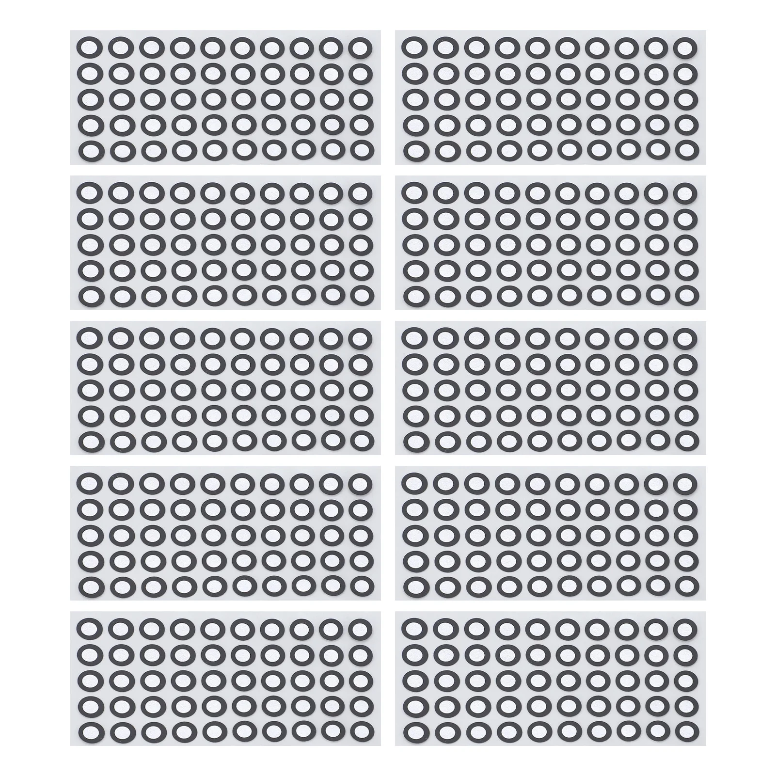 1000Pcs 3D Scanning Marker ID 6mm OD 10mm High Reflection Strong Adhesion 3D Tracking Dot Reference Point Marker