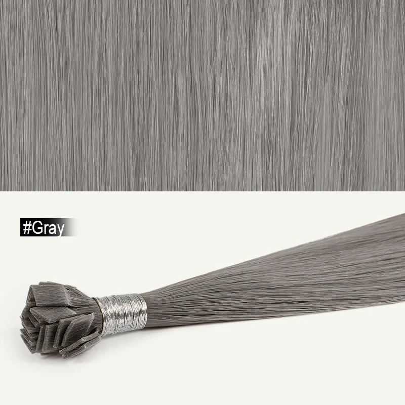 613 Strandblonde haarextensies met platte punt 100% maagdelijk menselijk haar Steil Keratine Bond-extensies 12A Vietnamees haar 30 inch