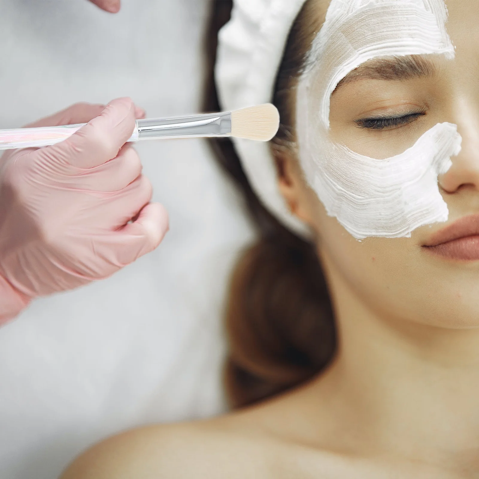 مجموعة مكياج مكونة من 10 قطع، فرشاة بودرة كريم الأساس ومقبض بلاستيكي متين، مجموعة هدايا نسائية بلون حالمة #1