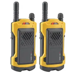 Radio de juguete para niños, 2 uds., Walkie Talkies para niños, Radio bidireccional, alcance de 200 metros, Walkie Talkies de mano como mejores regalos de cumpleaños