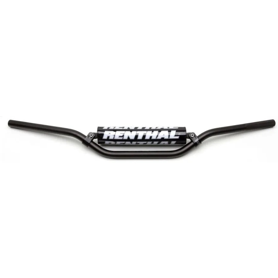 

72201BK01185 Black 7 8 Aluminum Handlebar for Mountain Biking and Road Cycling Durable Lightweight Design with Ergonomic Grip f