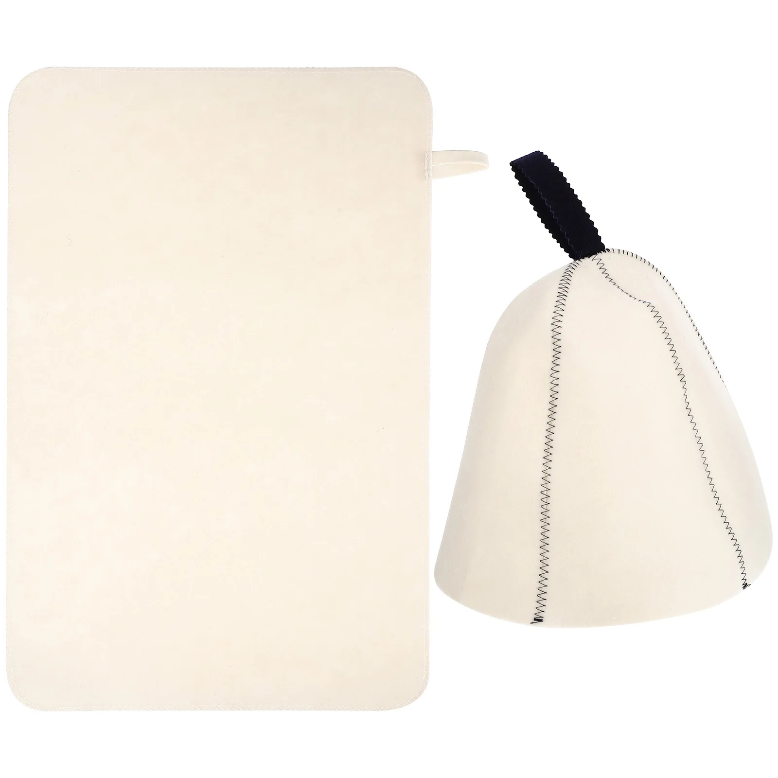 

Felt Sauna Hat for Women Breathable Bathing Cap Thickened Insulation Shower Caps Practical for Natural Hair Braids Curly