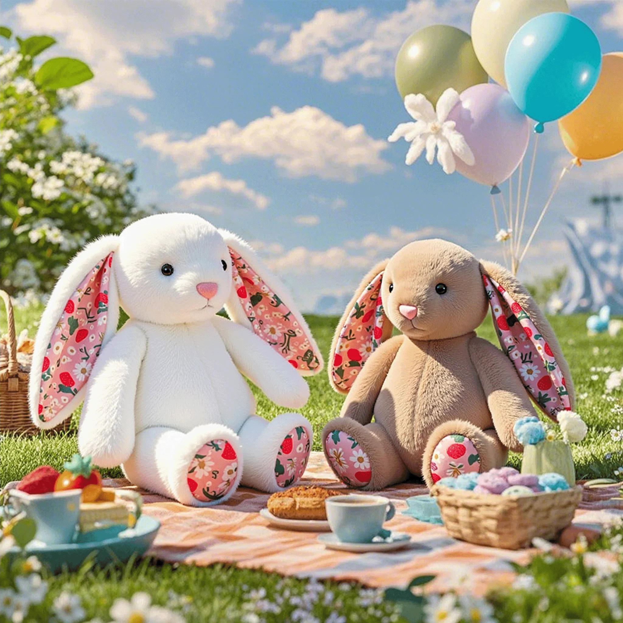 

Kawaii Plush Toy Soft Stuffed Toy Sleeping Companion Plush Doll Children's Girl Gift