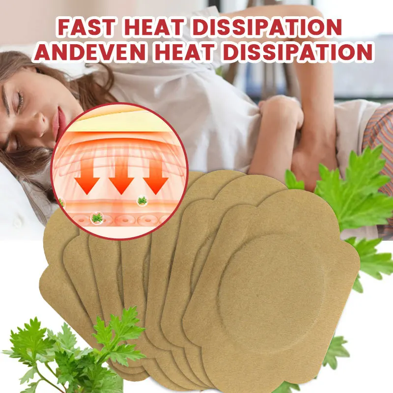 ERAYCEE Menstrual Warming Patch Relieve Menstrual Cramp Abdominal Heating Herbal Patch Self-Heating Winter Warmth Sticker