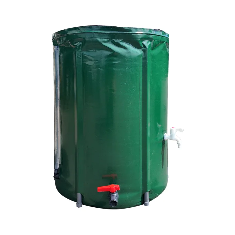 Outdoor rainwater collection bucket, gardening garden storage bucket, household folding portable, car wash bucket