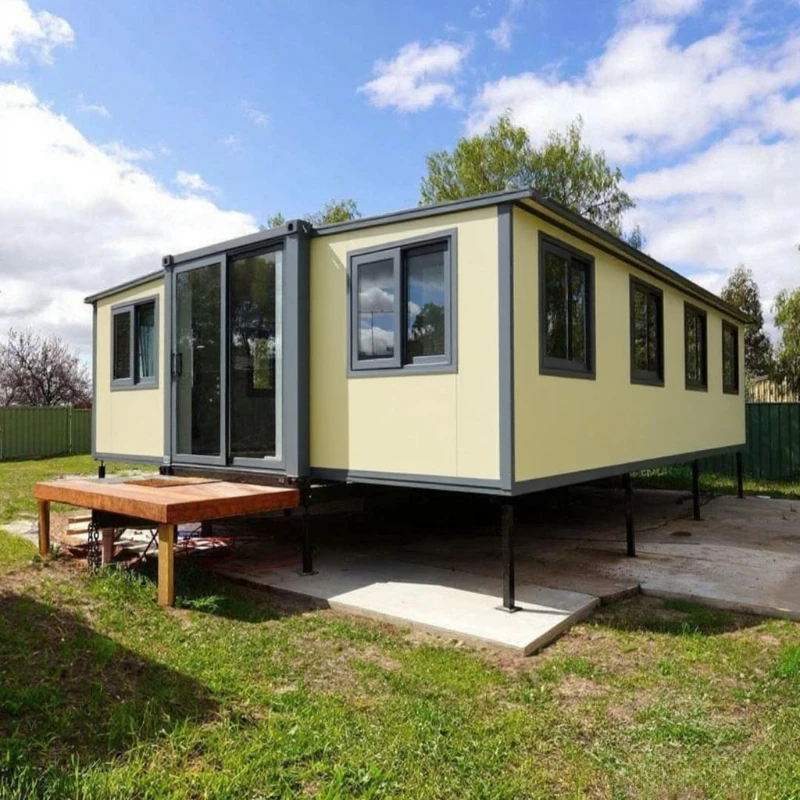 Garden Rooms 20ft 40ft Expandable Container House With Kitchen And Bathroom 3 4 5 Bedrooms Prefabricated Module House Home
