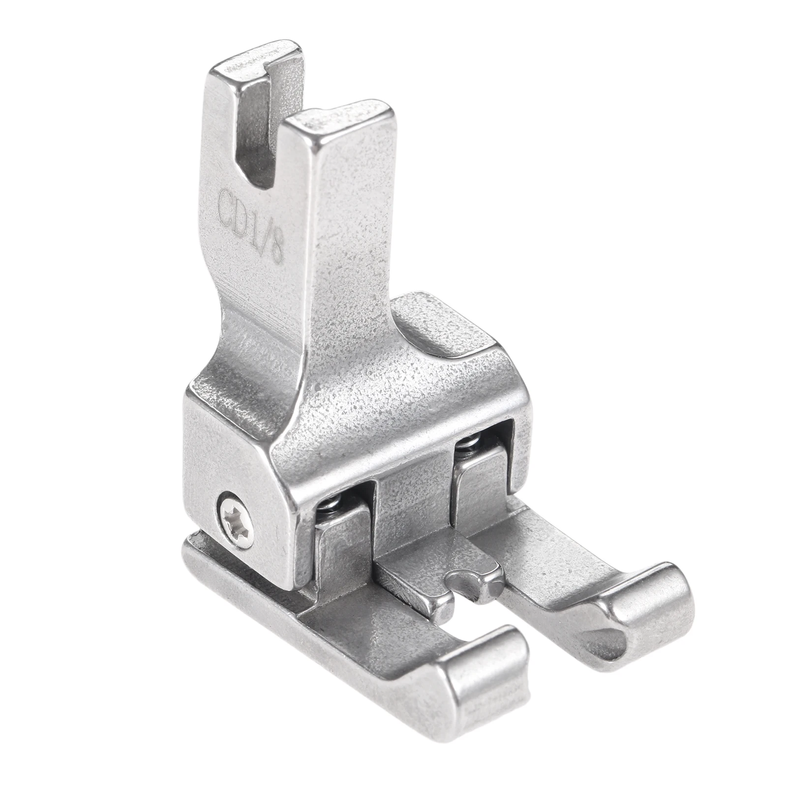 1pc Steel Double Compensating Presser Foot for Right and Left Top Stitching Sewing Machines Accessories High Quality