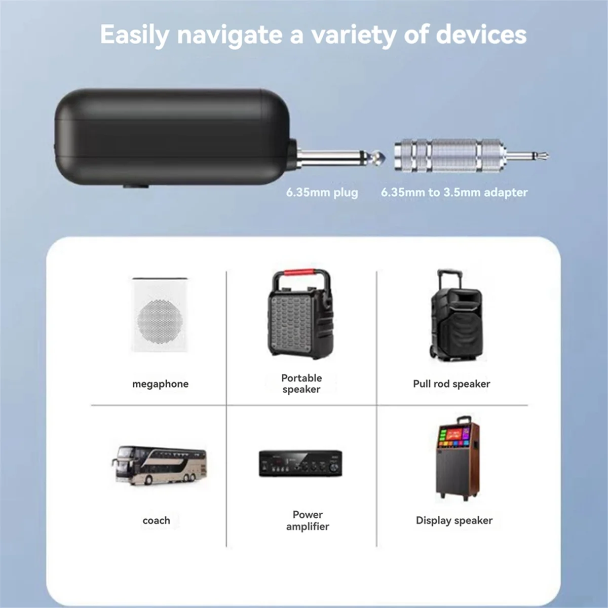 

TR-gRechargeable UHF Microphone Headset Head-Wear Wireless Microphone for Voice Amplifying in Conference
