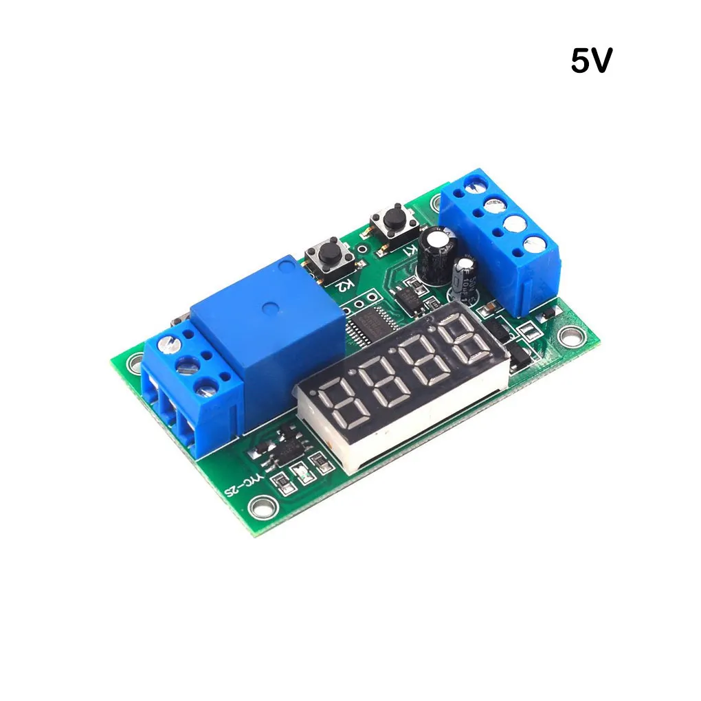 Digital Display Delay Time Relay Module High Accuracy 0 01s-999min Power off Timer Control Switch Controller 24V